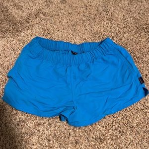 Blue Patagonia shorts
